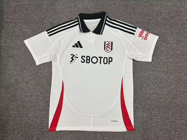 24-25 Season Fulham Home White Color Football Jersey