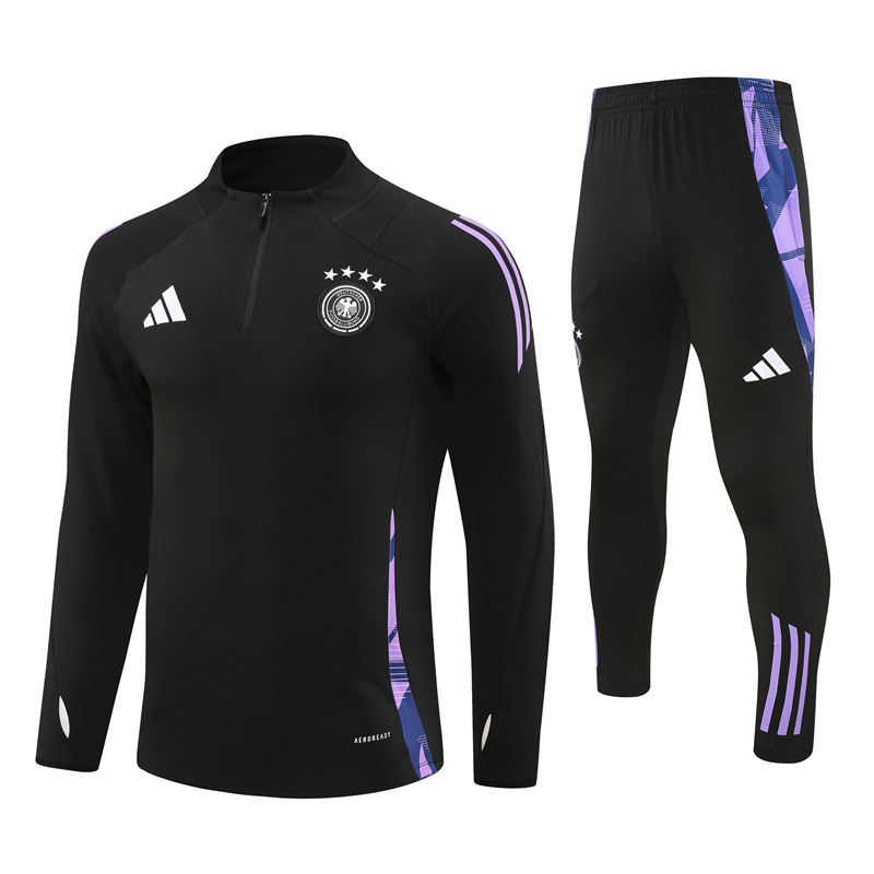 24-25 Season Germany Black Color Football Sweater Set