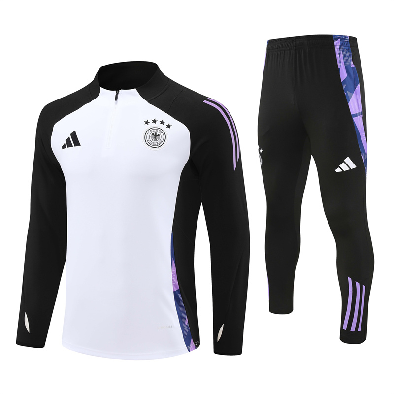 24-25 Season Germany White Color Football Sweater Set