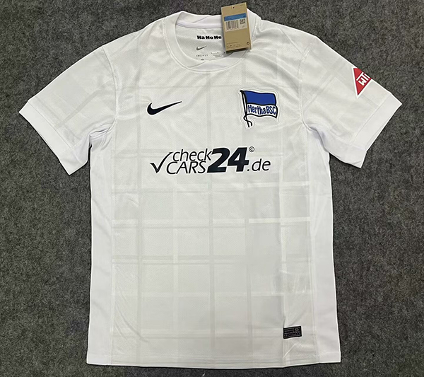 24-25 Season Hertha Berlin 4th White Color Football Jersey