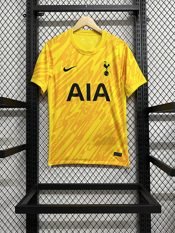 24-25 Season Hotspur Goalkeeper Yellow Color Football Jersey