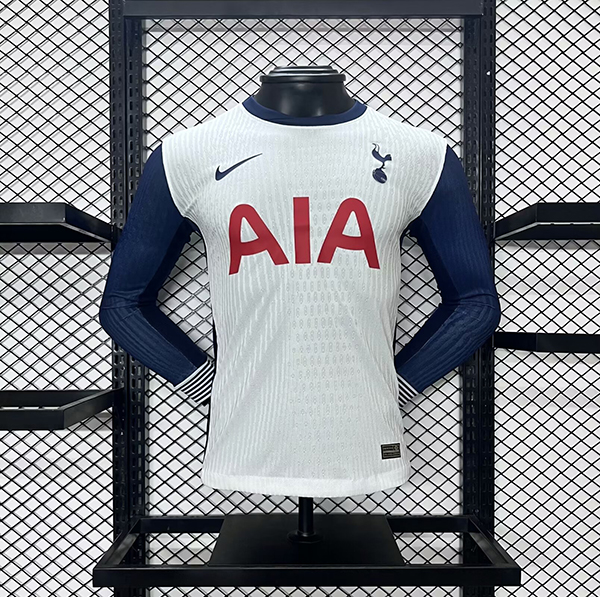 24-25 Season Hotspur Home White Color Long Sleeve Football Jersey