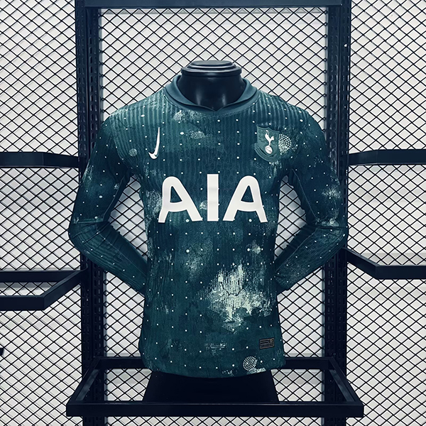 24-25 Season Hotspur Third Green Color Long Sleeve Football Jersey