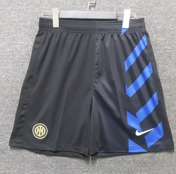 24-25 Season Inter Milan Home Blue-Black Color Football Shorts