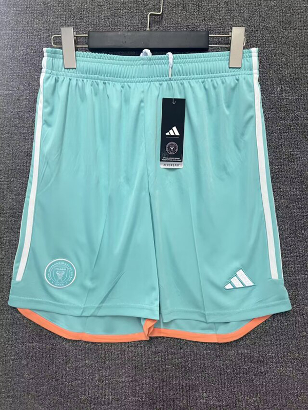 24-25 Season Inter Miami Third Green Color Football Shorts