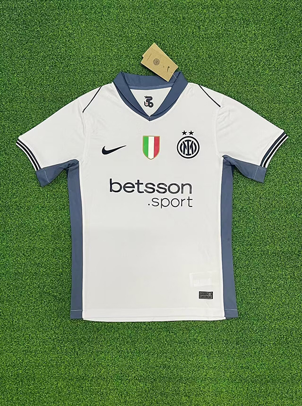 24-25 Season Inter Milan Away White Color Football Jersey