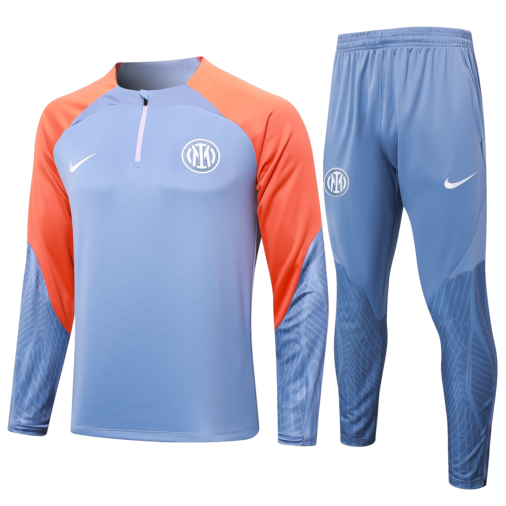 24-25 Season Inter Milan Mixed-Blue Color Football Sweater Set