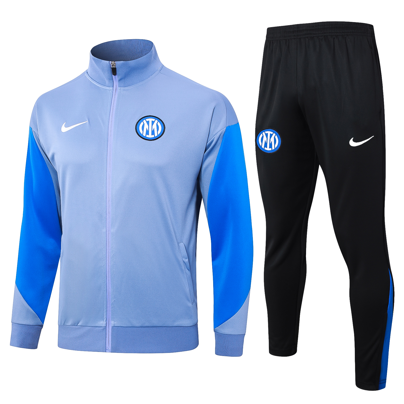 24-25 Season Inter Milan Blue Color Football Tracksuit