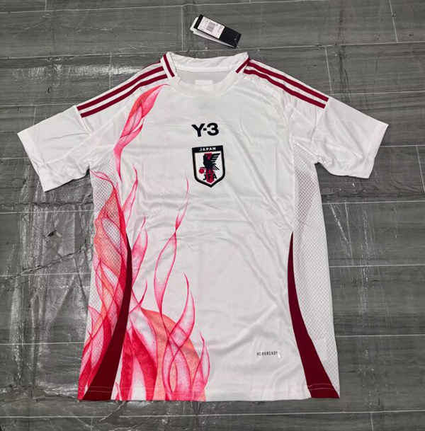 24-25 Season Japan Y3 Away White Color Football Jersey