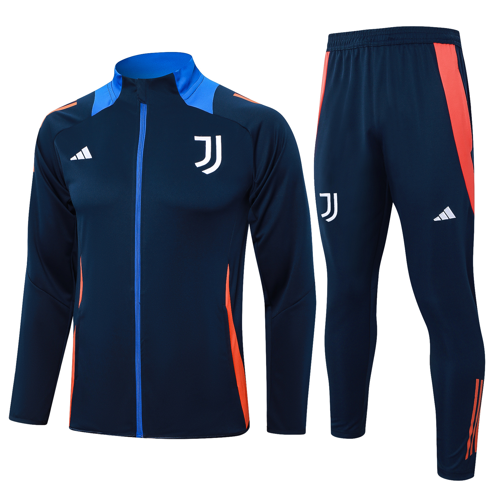 24-25 Season Juventus Dark-Blue Color Football Tracksuit