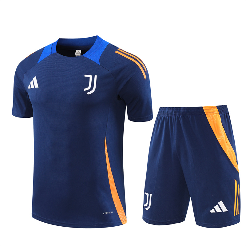 24-25 Season Juventus Dark-Blue Color Football Training Suit