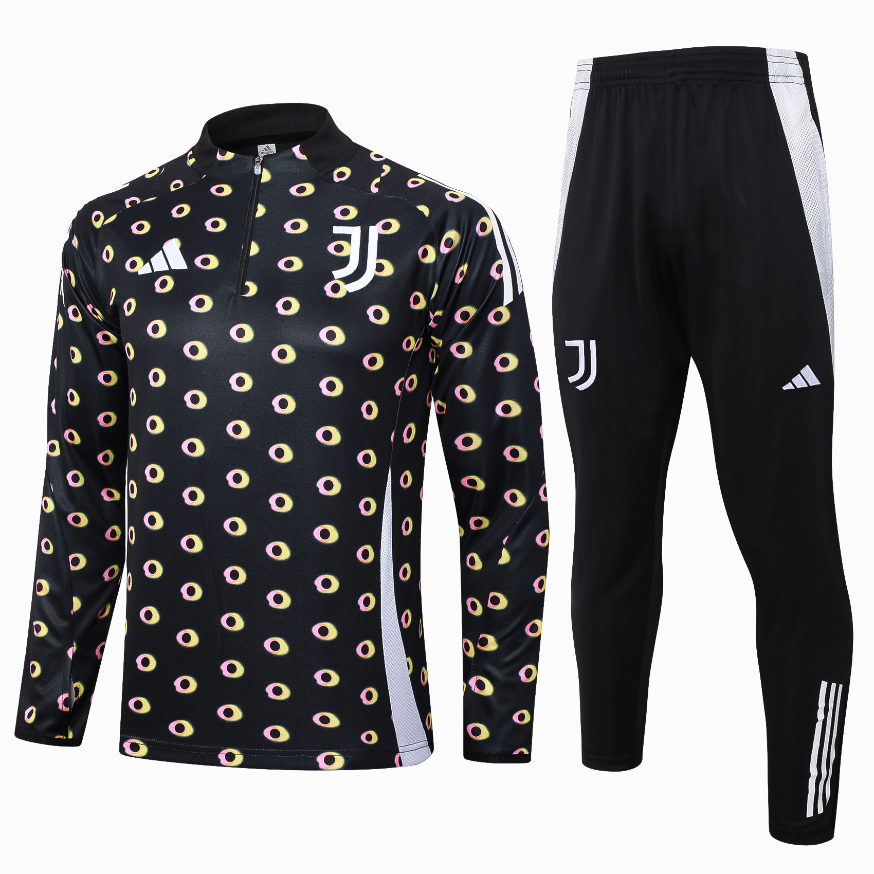 24-25 Season Juventus Mixed-Dot Color Football Sweater Set