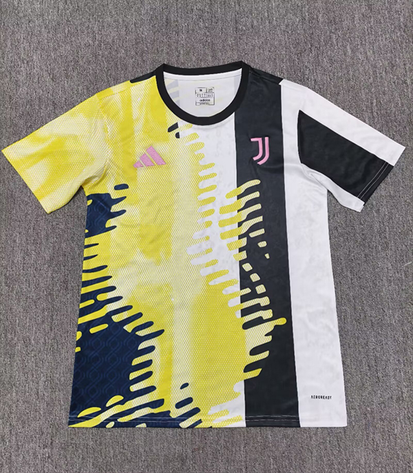 24-25 Season Juventus Mixed Color Pre-Match Football Training Shirt