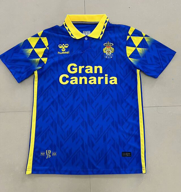 24-25 Season Las Palmas Away Blue Color Football Jersey