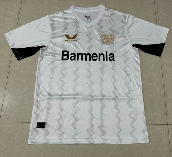 24-25 Season Leverkusen Away White Color Football Shirt