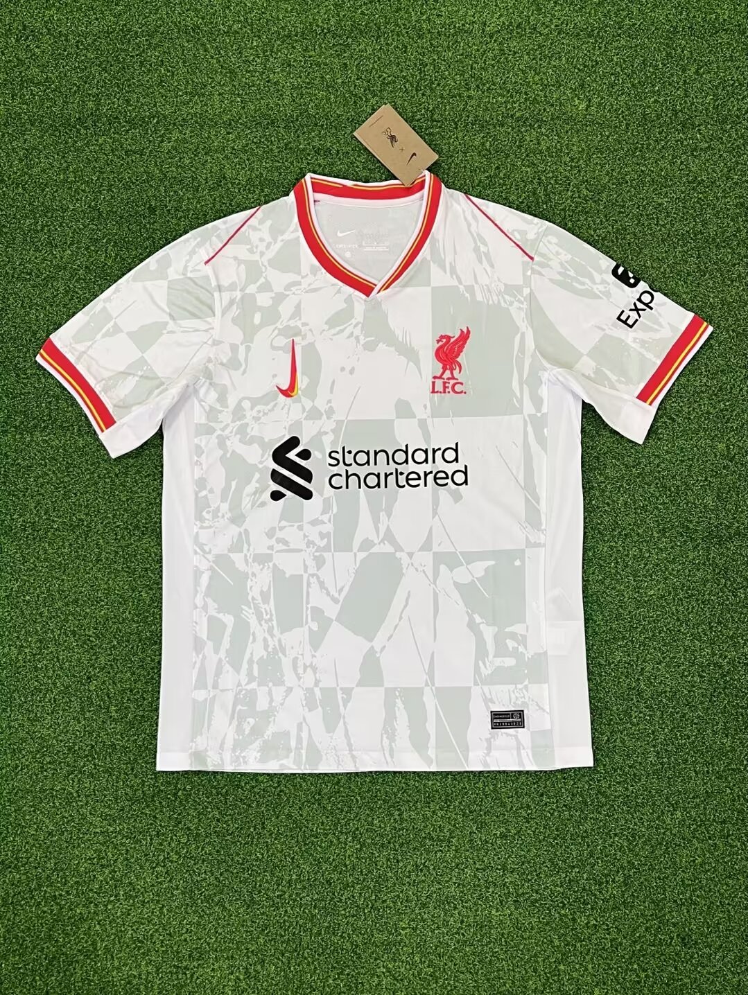 24-25 Season Liverpool Third White Color Football Jersey