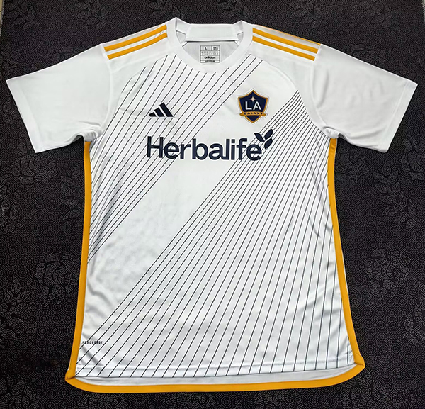 24-25 Season Los Angeles Galaxy Home White Color Soccer Jersey