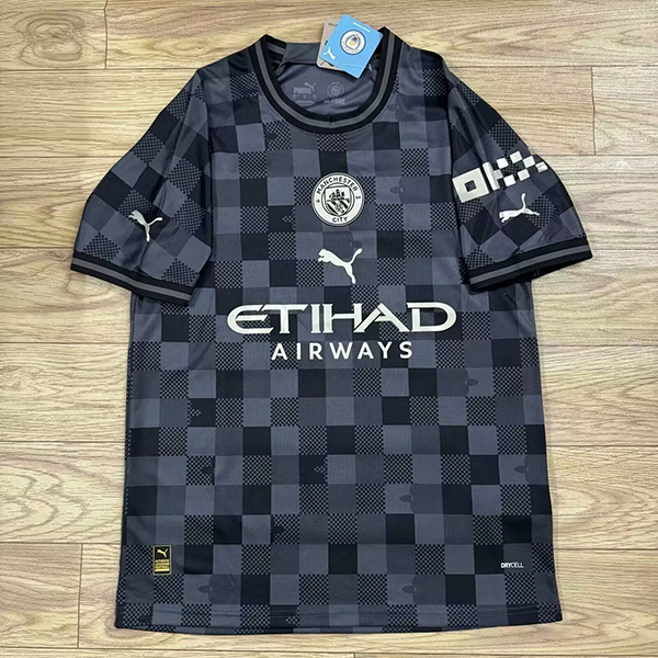 24-25 Season Manchester City Black Color 145th Anniversary Football Training Shirt