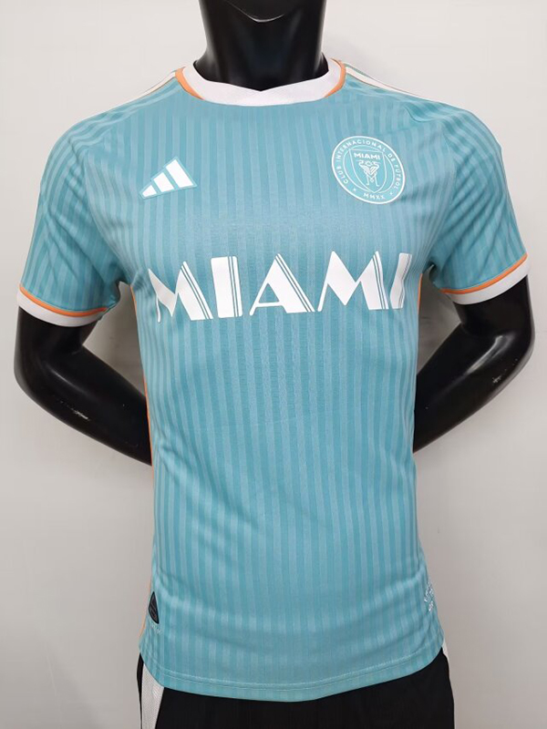 24-25 Season Inter Miami Third Green Color Soccer Jersey(Player Version)