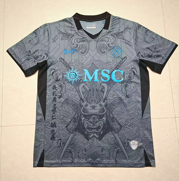 24-25 Season Napoli Third Grey Color Football Jersey