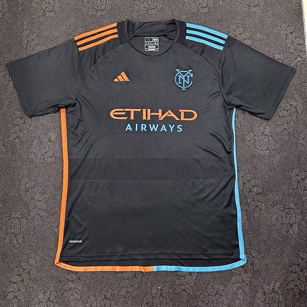 24-25 Season New York City Away Black Color Soccer Jersey