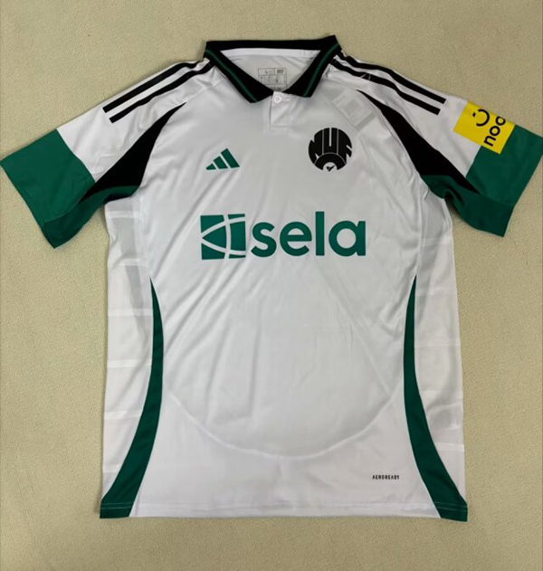 24-25 Season Newcastle Third White Color Football Jersey