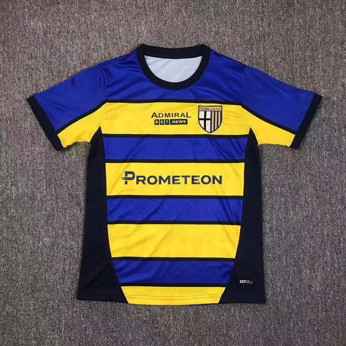 24-25 Season Parma Away Yellow-Blue Color Soccer Jersey