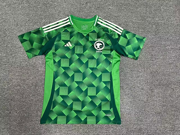 24-25 Season Saudi Arabia Home Green Color Football Jersey