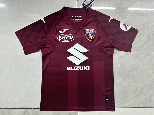 24-25 Season Turin Home Red Color Football Jersey