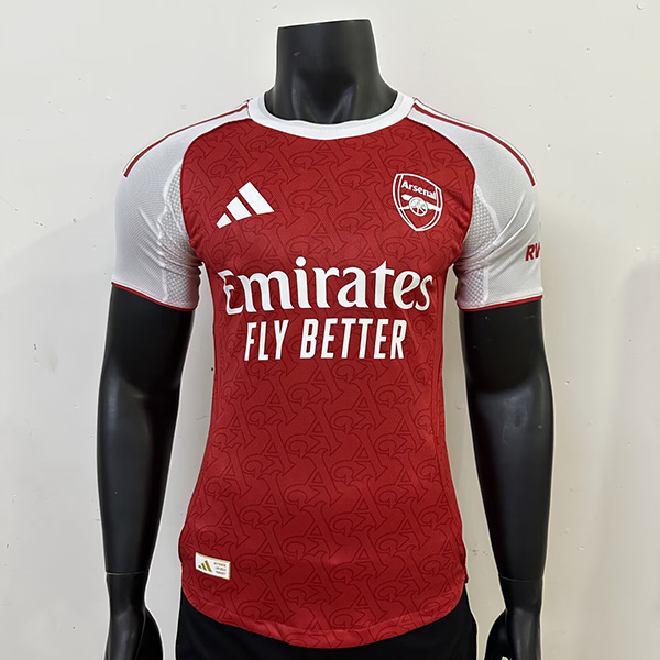 25-26 Season Arsenal Home Red Color Football Jersey(Player Version)