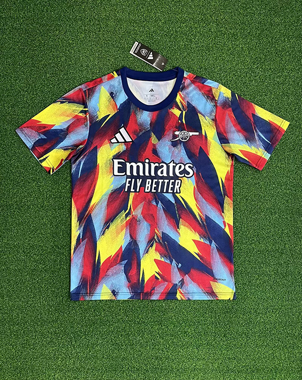 25-26 Season Arsenal Mixed Color Pre-Match Football Training Shirt