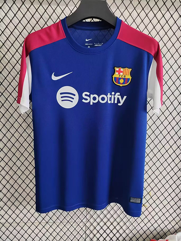 25-26 Season Barcelona Blue Color Football Training Shirt