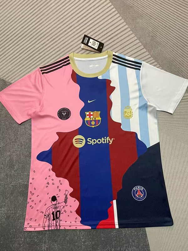25-26 Season Messi Barcelona Argentina Inter Miami A101 Football Training Shirt