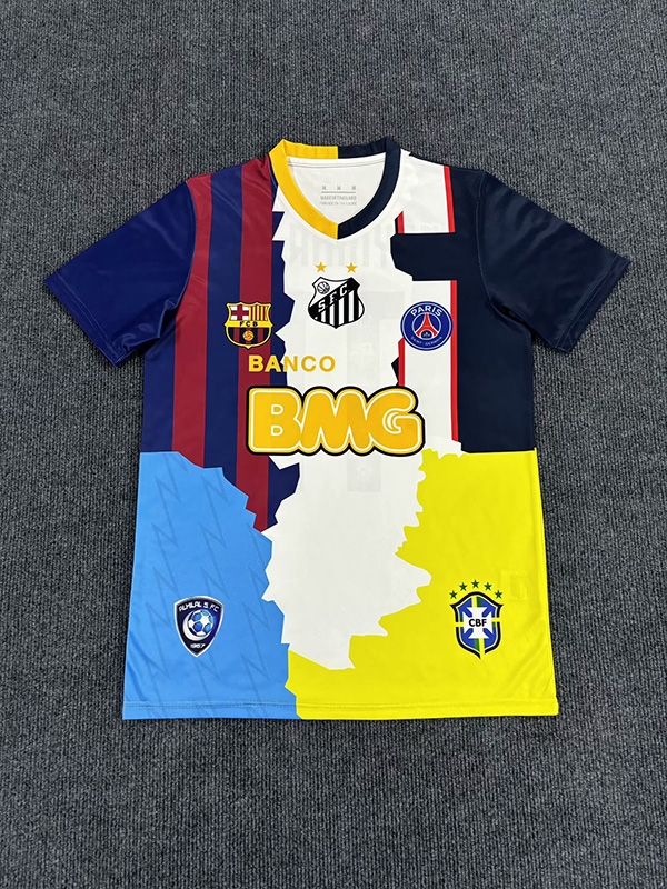 25-26 Season Neymar Barcelona PSG Brazil Santos A202 Football Training Shirt