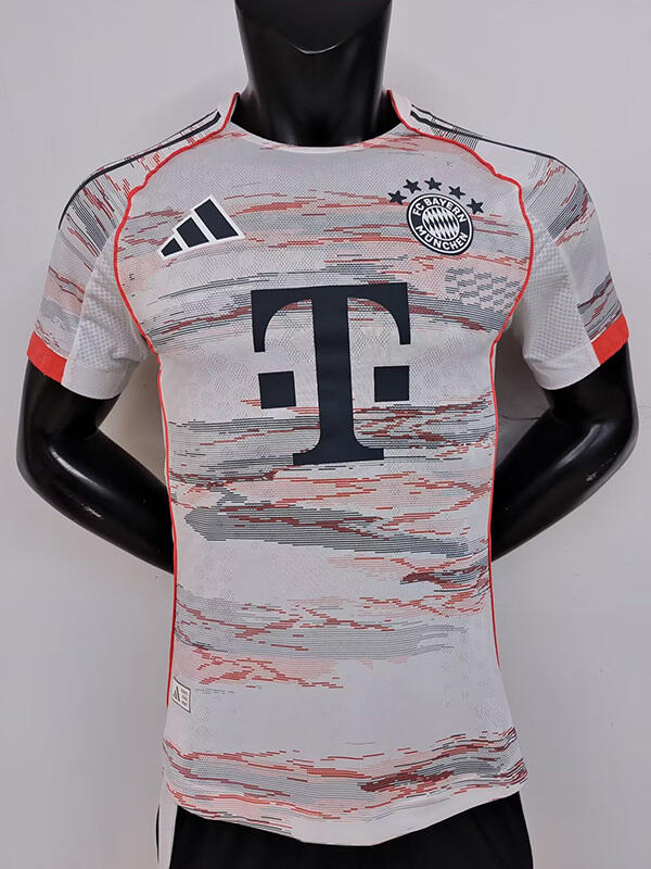 25-26 Season Bayern Munich Away White Color Football Jersey(Player Version)