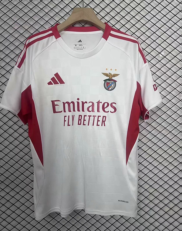 25-26 Season Benfica Away White Color Football Jersey