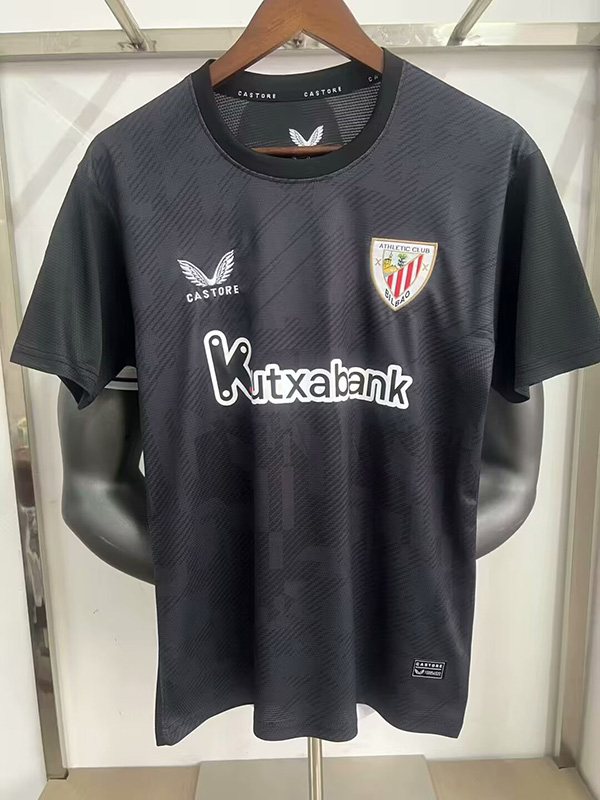 25-26 Season Bilbao Away Black Color Football Jersey