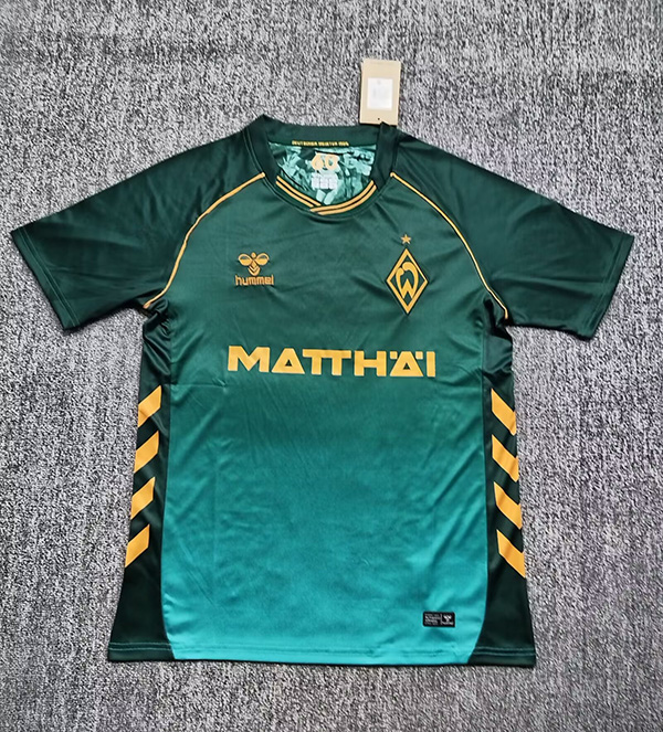 25-26 Season Werder Bremen Third Dark-Green Color Football Jersey