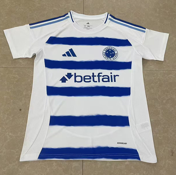 25-26 Season Cruzeiro Away White Color Football Jersey