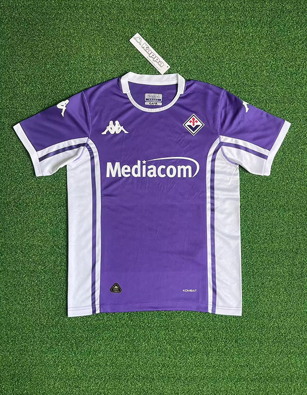 25-26 Season Fiorentina Home Purple Color Football Jersey