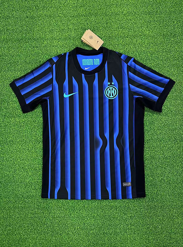 25-26 Season Inter Milan Home Blue-Black Color Football Jersey