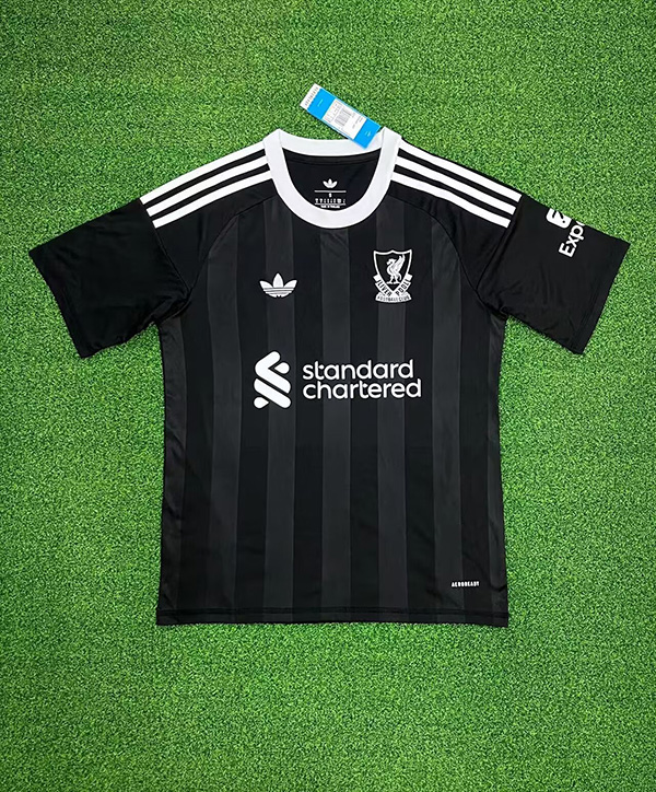25-26 Season Liverpool Goalkeeper Black Color Football Jersey