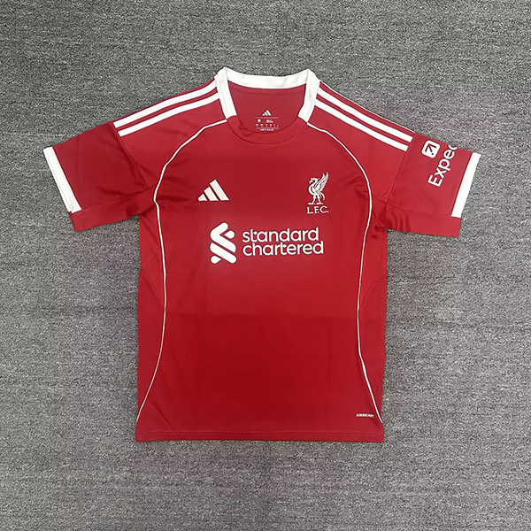 25-26 Season Liverpool Home Red Color Football Jersey