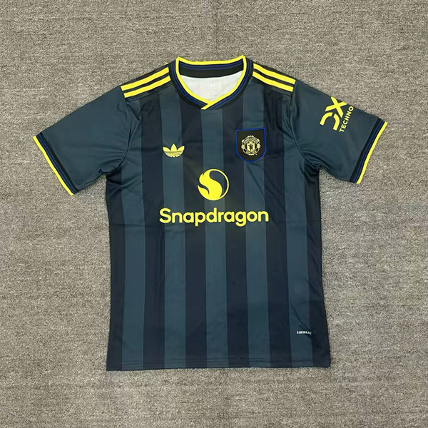 25-26 Season Manchester United Third Dark-Green Color Football Jersey