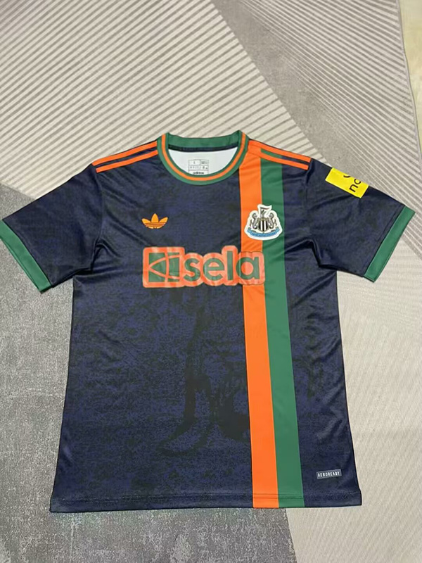 25-26 Season Newcastle Third Dark-Blue Color Football Jersey