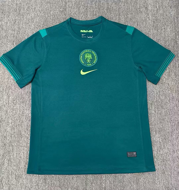 25-26 Season Nigeria Away Dark-Green Color Football Jersey