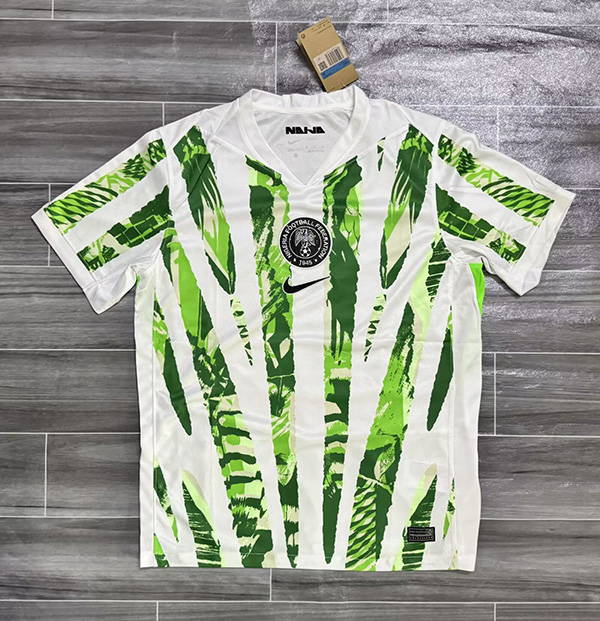 25-26 Season Nigeria Home Green-White Color Football Jersey
