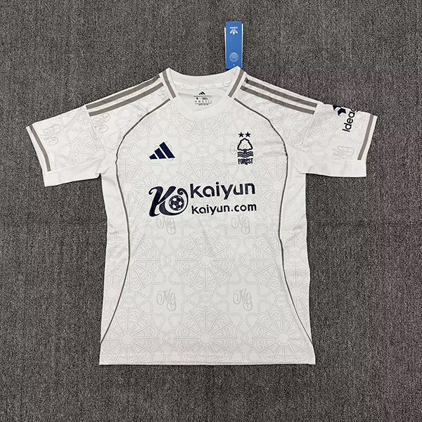 25-26 Season Nottingham Forest Away White Color Football Jersey
