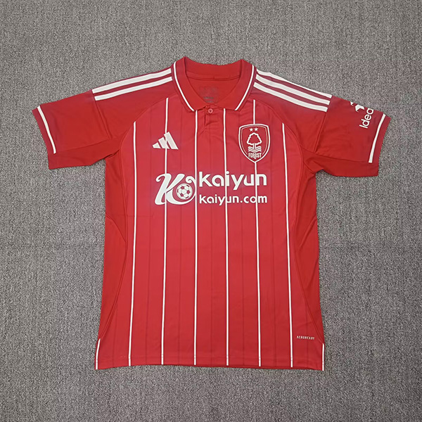 25-26 Season Nottingham Forest Home Red Color Football Jersey
