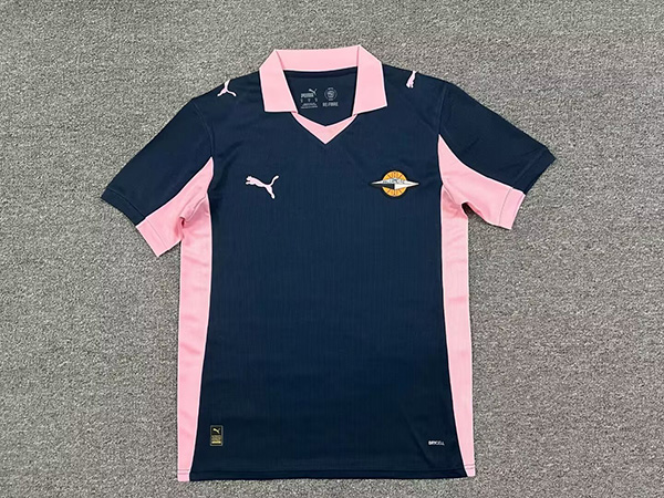 25-26 Season Palermo Away Dark-Blue Color Football Jersey